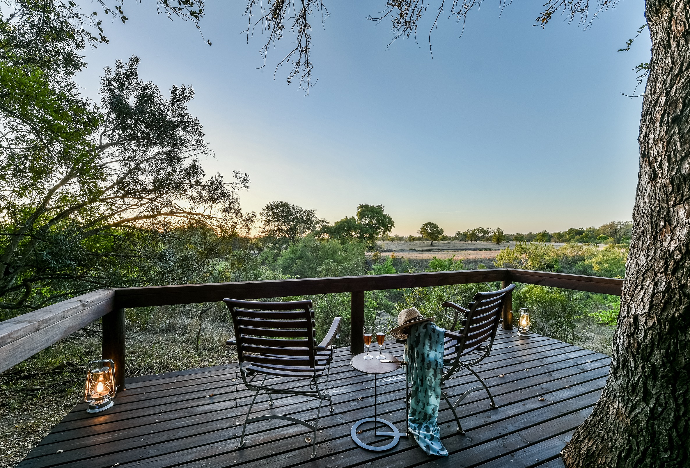<p>The Louren&ccedil;o Marques Honeymoon Suite is an idyllic escape for romantics at heart. Great view from the deck as well.</p>